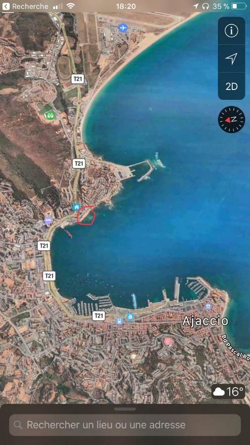 Studio Pieds Dans L'Eau Ajaccio  Eksteriør bilde